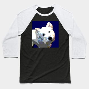 Westie Terrier Baseball T-Shirt